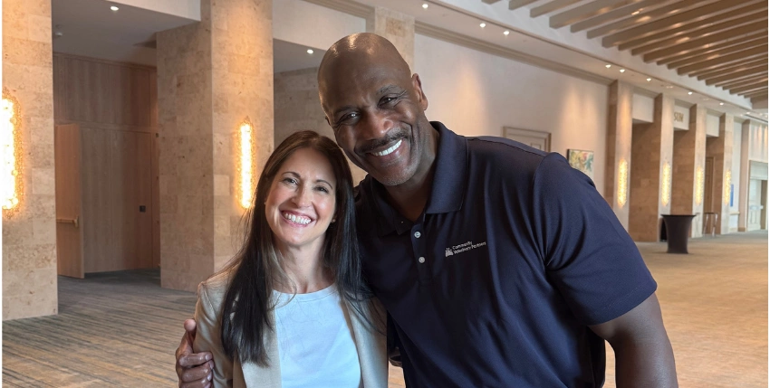 Eric Boles and Jenny Baker