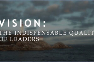 Vision: The Indispensable Quality of Leaders image with lighthouse in background The Game Changers Inc Eric Boles coaching keynoting training